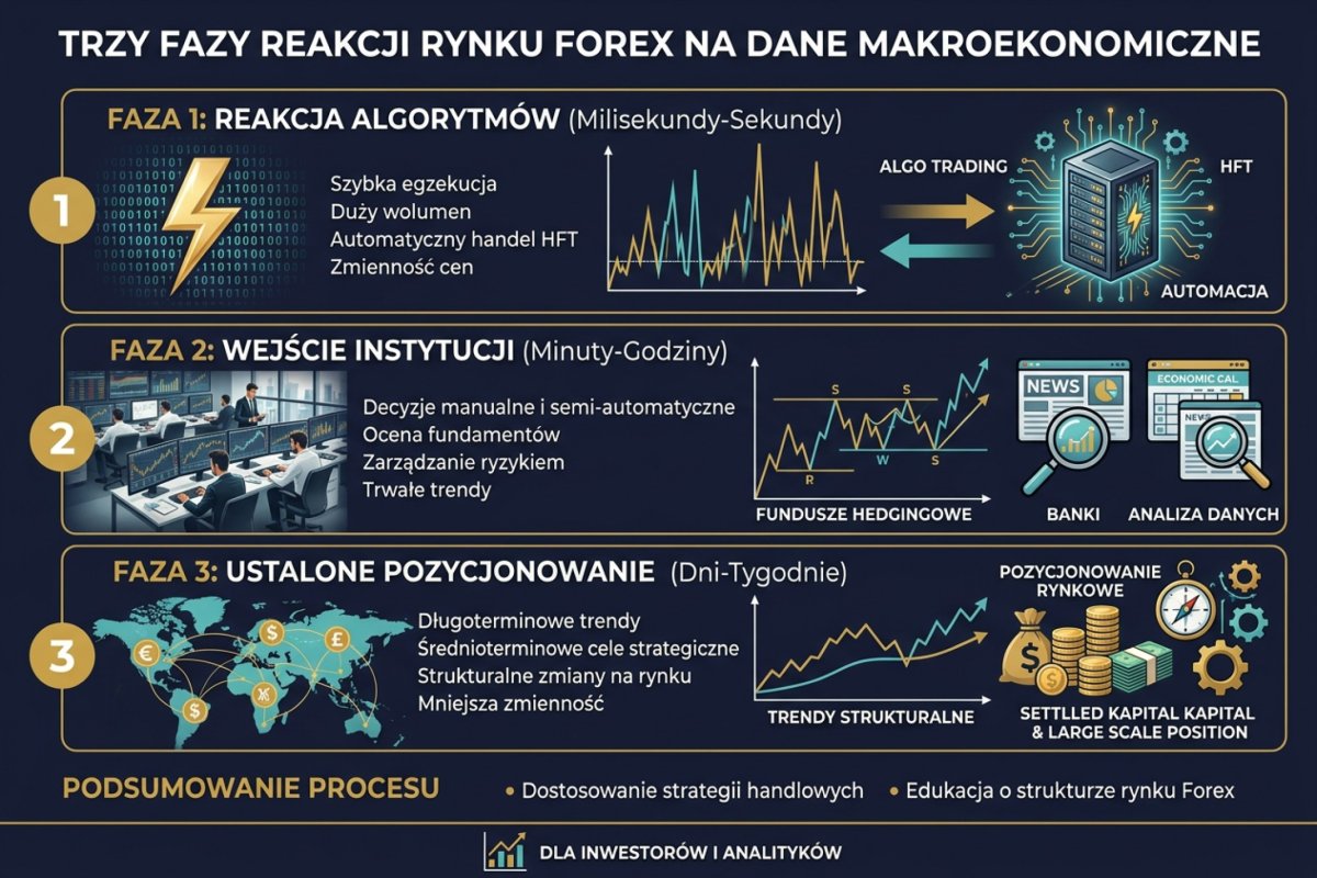 Trzy okna czasowe po publikacji danych i informacje dostępne w każdym z nich