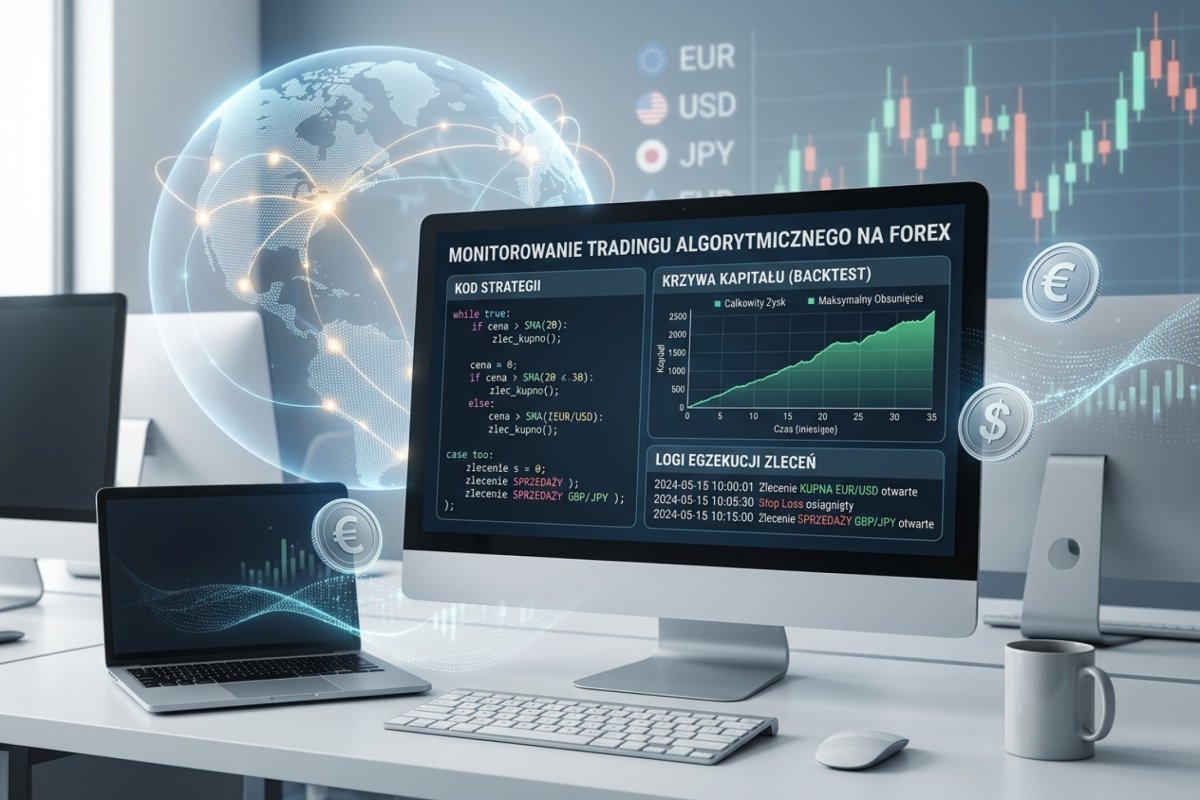 Trading algorytmiczny na Forex — zapis reguły, wynik symulacji i zapis wykonania jako trzy różne rzeczy, których ocena algorytmu nie może mylić