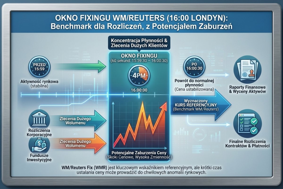 Kursy referencyjne na rynku walutowym — fixing NBP, kurs referencyjny EBC i londyński WM/Reuters 4pm Fix jako trzy różne benchmarki o różnych zastosowaniach