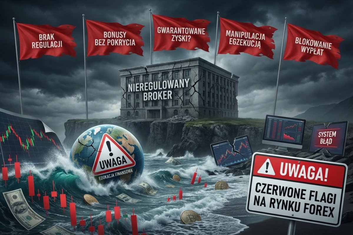 Czerwone flagi u brokera Forex — klon podmiotu i fałszywy regulator, zakazana korzyść pieniężna, presja sprzedażowa, prośba o zdalny pulpit, ścieżka płatności i żądanie podatku przed wypłatą