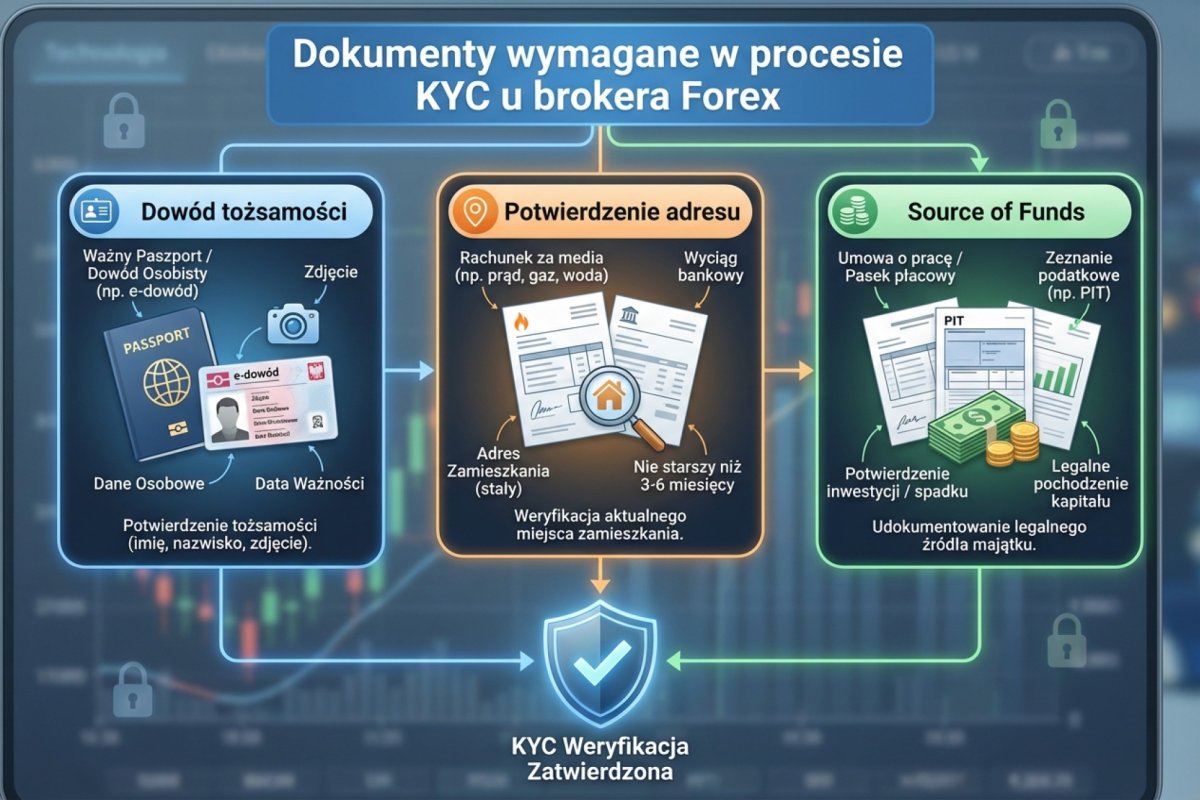 Cztery środki bezpieczeństwa finansowego przy otwarciu rachunku maklerskiego: identyfikacja i weryfikacja tożsamości, beneficjent rzeczywisty, cel relacji, bieżące monitorowanie