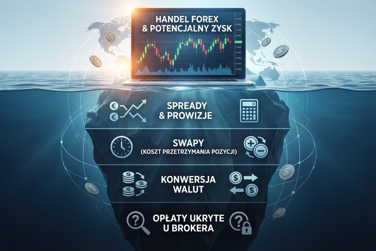 Realne koszty handlu Forex — spready, prowizje, swapy, konwersja walut i opłaty ukryte u brokera