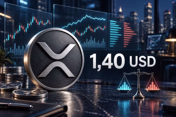 Ripple (XRP) zatrzymał się przy 1,40 $ - Zbieranie sił czy wyczerpanie kupujących?